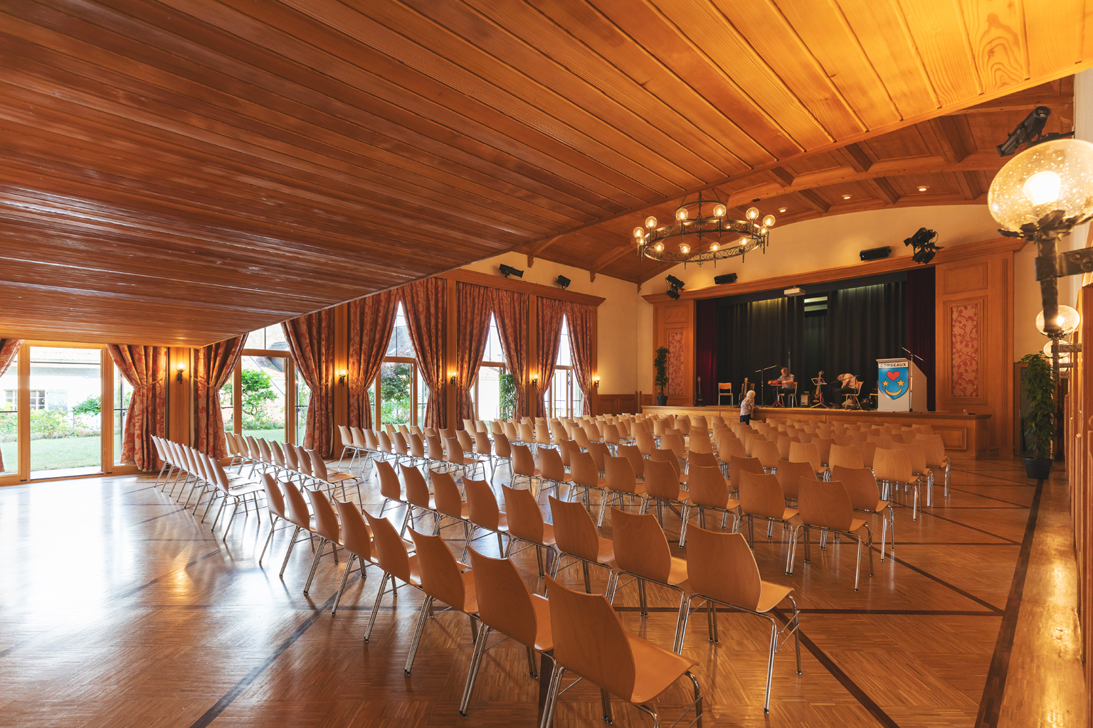 Concert à la salle Châtonneyre à Corseaux